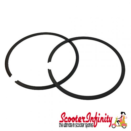 Piston Rings 1mm (225 Rapido, TS1, RB) (Pair) (RIK Premium Versions) (Lambretta)