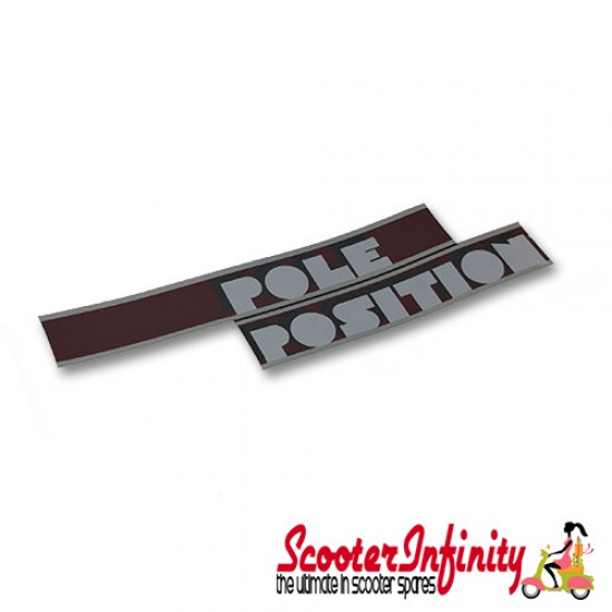 Sticker Pole Position Badge (For Toolbox Tray) (Vespa T5, T5 Classic)