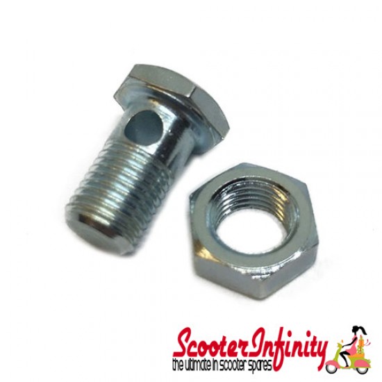 Cable Nipple M9mm Cable Hose Brake Rear (Vespa V50/PV/ ET3/PK/S/XL /XL2/FL/ PX/Rally/Sprint)