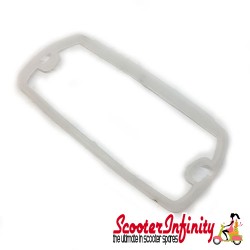 Rear Light Lens Gasket Lambretta (LI series 3&2 (since 1961), LI Special, SX, TV series 3&2 (since 1961) - asymmetric hole (type Aprilia) & central hole (type CEV)