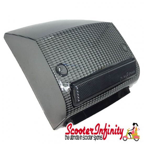 Rear Light Lens (Rear / Tinted / Black / Smoked) (Vespa PX EFL (1985-2000)) Rear Light Lens (Rear / Tinted / Black / Smoked) (Vespa PX EFL (1985-2000))
