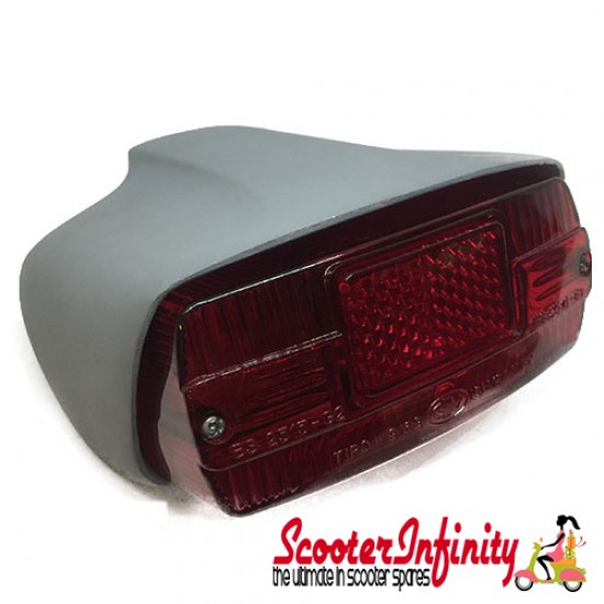 Rear Light Tail Light (Long Version) (Lambretta LI & TV series 2 (since 1960))