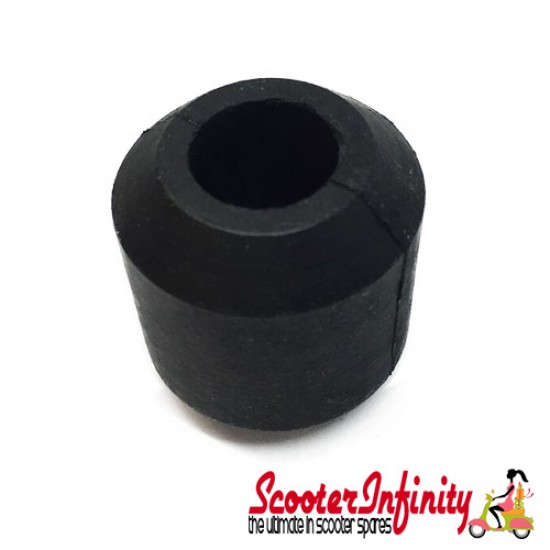 Rubber Engine Mounting Bush (shock rear, low) (Vespa 50-125/PV/ET3/PK/S /XL/XL2/Automatica/125 VNA -TS/150 VBA-Super/160 GS/180 SS/Rally/PX80-200/PE/LUsso /T5/Cosa)