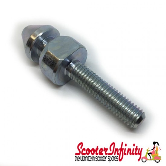 Seat Pin (Long, Extended, 8mm) (Vespa P, PX, MY, T5, T5 Classic, LML)