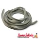 Sidepanel Rubber Trim Pair (Grey) (16 mm, 3000mm) (Vespa 125 Super/GT/GTR/150 GL /Super/Sprint/V/160 GS/180 SS  also for Vespa 125 TS/Rally)