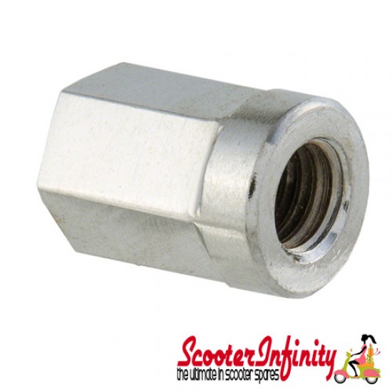 Nut Hexagonal SET of 4 (For SIP Tubeless Rim) (Chrome Nuts) (Lambretta)