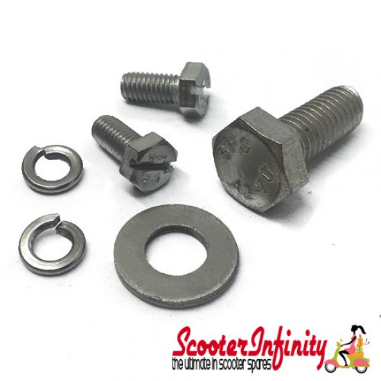 Headcowl Cowling Bolt Set (Stainless Steel) (Lambretta)