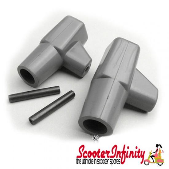 Stand Feet CASA (Grey) Lambretta (GP, LI, LIS, SX, TV) Stand Feet CASA (Grey) Lambretta (GP, LI, LIS, SX, TV)