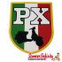 Sticker Emblem VESPA PX Italy (66mm, 85mm) (Vespa PX)