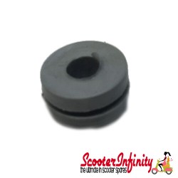 Fuel Petrol Tap Lever Rod Rubber Grommet (Grey) (Lambretta GP, LI, SX, TV) Fuel Petrol Tap Lever Rod Rubber Grommet (Grey) (Lambretta GP, LI, SX, TV)
