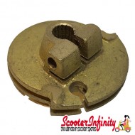 Throttle Pulley Brass (Fits to Splined Rods) (Lambretta LI 125 S1,2&3 , SX125-150-200, LI150 S1,2&3 , TV175)