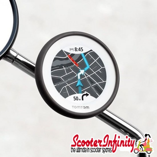 Scooter TomTom SatNav Navigation System (88mm, Black) (Universal Scooter  Fitment - Classic Vespa / Lambretta, Modern Vespa)