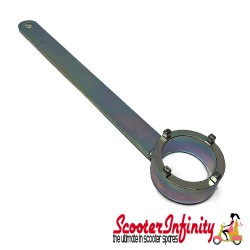 Steering Head Bearing Wrench Tool BUZZETTI (universal) (GILERA/PIAGGIO/Vespa all models) Steering Head Bearing Wrench Tool BUZZETTI (universal) (GILERA/PIAGGIO/Vespa all models)