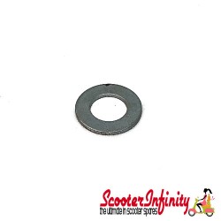 Washer screw PIAGGIO spoiler/headlamp,  lower, 4x12x1 mm,  for Vespa T5/PX  level adjustment, lower part seat for Vespa PK XL/Xl2