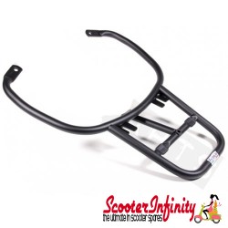 Carrier/Rack Rear Black Vespa GTS/GTS Super/GTV (For Top Box) (FA Italia)