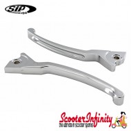 Levers Sport Chrome SIP Vespa GTS/GTS Super/GTV/GT (Aluminium, CNC, Chrome) (Pair)