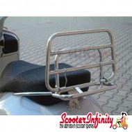 Carrier/Rack Rear Chrome Vespa GTS/GTS Super/GTV (Cuppini)