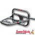 Carrier/Rack Rear Chrome Vespa GTS/GTS Super/GTV (For Top Box) (Faco)