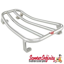 Carrier/Rack Luggage Footboard Floorboard Centre (Chrome) (Vespa GTS/GTS Super/GTV/GT 60/GT L) Carrier/Rack Luggage Footboard Floorboard Centre (Chrome) (Vespa GTS/GTS Super/GTV/GT 60/GT L)