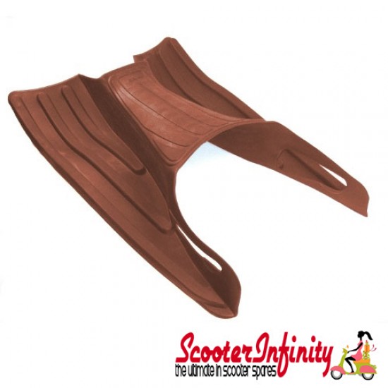 Floormat Floorboard Protection ((brown beige RAL 1011)) (Vespa GTS Super/GTV/GT 60/GT/GT L)