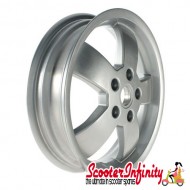 Wheel Rim Standard (Silver) (3.00-12") (Genuine Piaggio) (Vespa GTS/GTS Super/GTV/GT 60/GT/GT L 125-300cc)