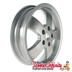 Wheel Rim Standard (Silver) (3.00-12") (Genuine Piaggio) (Vespa GTS/GTS Super/GTV/GT 60/GT/GT L 125-300cc)