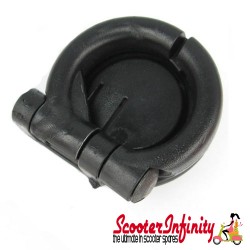 Luggage Helmet Hook Vespa GTS/GTS Super/GTV/GT (Piaggio) (Black)