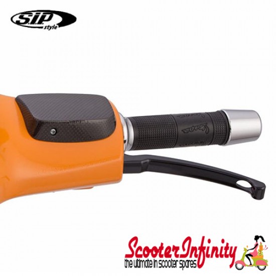 Levers Sport Black SIP Vespa GTS/GTS Super/GTV/GT (Aluminium, CNC, Black) (Pair)