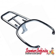 Carrier/Rack Rear Chrome Vespa GTS/GTS Super/GTV (For Top Box) (Piaggio)