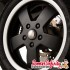 Wheel Nut / Stud Cover Vespa GTS (Black) (SET OF 10)