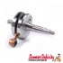 Crankshaft MAZZUCCHELLI (stroke 58mm, conrod 107mm,  pin 16mm, cone large 25mm) (Lambretta DL, GP)