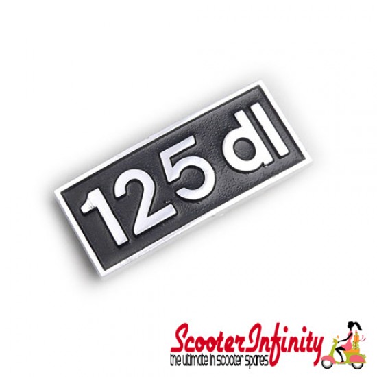 Badge Legshield LAMBRETTA 125 DL / DL 125