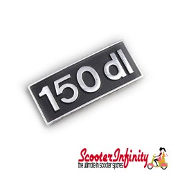Badge Legshield LAMBRETTA 150 DL / DL 150 Badge Legshield LAMBRETTA 150 DL / DL 150