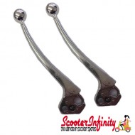 Levers Brake & Clutch Lambretta (19mm Ball Ends) (Made in Italy) (GP, LI S3, SX, TV S3, TV200, GT200) Levers Brake & Clutch Lambretta (19mm Ball Ends) (Made in Italy) (GP, LI S3, SX, TV S3, TV200, GT200)