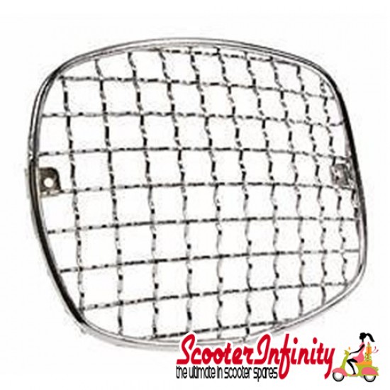 Headlight Grill Lambretta (Chrome) (GP 125-200, DL) Headlight Grill Lambretta (Chrome) (GP 125-200, DL)