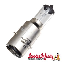 Bulb Headlight Halogen (Socket BA20D) 35/35w 12v Lambretta (GP, LI, SX, TV)