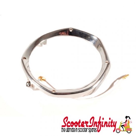 Headlight Rim Lambretta (SX 125-200, TV 175 S3, TV 200)