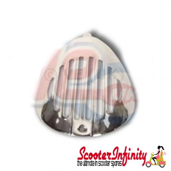 Horn Grille Metal Lambretta (Larger Oval Type) (LI 125, 150 Series 2 -  TV 175 Series 2)
