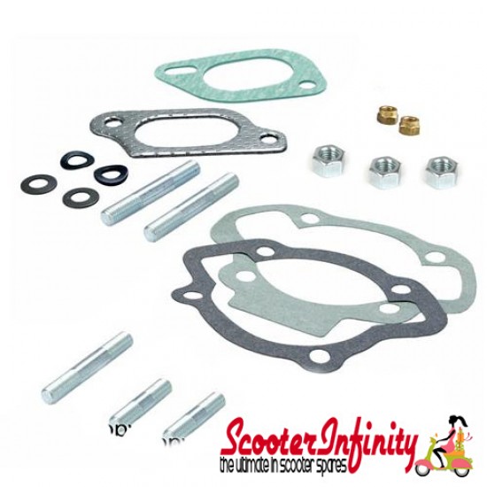 Gasket Set MUGELLO 186 V2 Cylinder (Lambretta GP, LI, SX, TV)