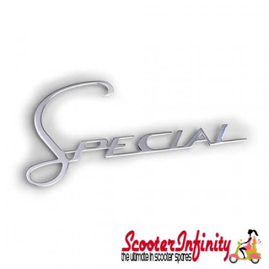 Badge Legshield "Special" (Lambretta LIS, SX) Badge Legshield "Special" (Lambretta LIS, SX)