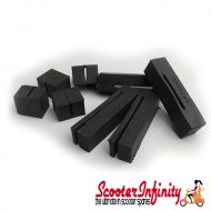 Fuel Petrol Tank Rubbers / Buffers (Lambretta DL, GP)