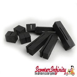 Fuel Petrol Tank Rubbers / Buffers (Lambretta DL, GP)