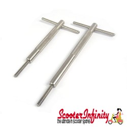 T Bar Extractors Mag Flange / End Plate (Lambretta)