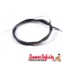 Cable Throttle Nylon Lined for Big Carbs Lambretta (Black) (GP125-200)