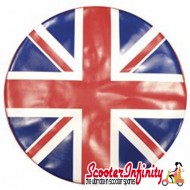 Wheel Cover (For Spare) Union Jack Flag UK (Lambretta / Vespa)