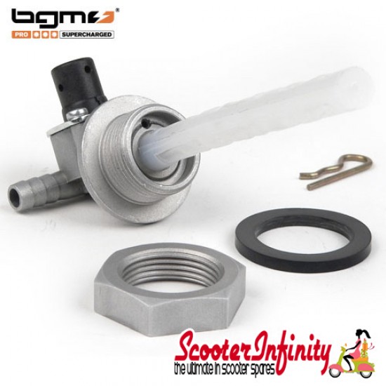 Fuel Petrol Tap Fast Flow (BGM) Vespa (With Reserve) (PX, Rally, T5) Fuel Petrol Tap Fast Flow (BGM) Vespa (With Reserve) (PX, Rally, T5)