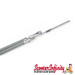 Cable Rear Brake Complete PIAGGIO (Threaded End) (Vespa T5, T5 Classic)