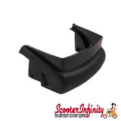 Bumper Rear (Black) (Vespa PX80-200E  /Lusso/`98/MY)