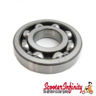 Bearing Crank Clutch Side SIP (25x62x12 mm) (reinforced, 9 ball) (Vespa PX/T5/MY)