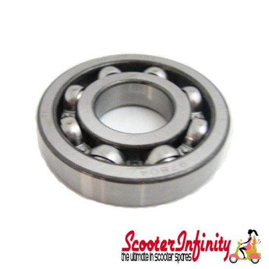 Bearing Crank Clutch Side SIP (25x62x12 mm) (reinforced, 9 ball) (Vespa PX/T5/MY)